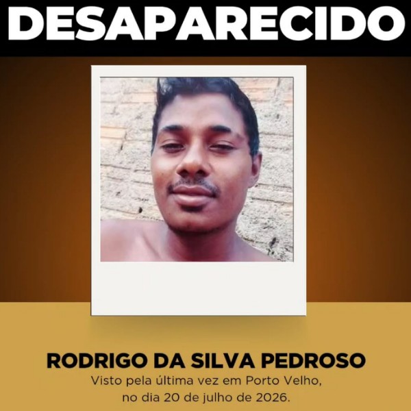  Pol&iacute;cia procura trabalhador desaparecido h&aacute; mais de um m&ecirc;s em Porto Velho