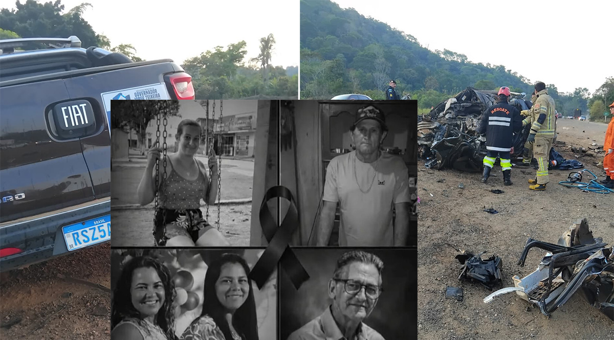 Motorista, servidora, pacientes e acompanhantes: veja quem são as cinco vítimas de acidente na BR-364