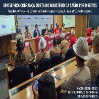 SINDSEF/RO acompanha negocia&ccedil;&otilde;es em Bras&iacute;lia e cobra maior empenho do Minist&eacute;rio da Sa&uacute;de
