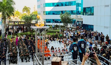 Semana da P&aacute;tria come&ccedil;a em Rond&ocirc;nia com cerim&ocirc;nia c&iacute;vica no Pal&aacute;cio Rio Madeira