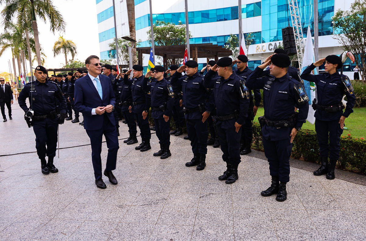 Semana da Pátria começa em Rondônia com cerimônia cívica no Palácio Rio Madeira
