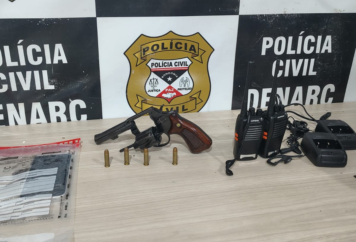 Opera&ccedil;&atilde;o Escobar prende tr&ecirc;s e mira integrantes do Comando Vermelho em Porto Velho