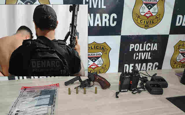 Opera&ccedil;&atilde;o Escobar prende tr&ecirc;s e mira integrantes do Comando Vermelho em Porto Velho