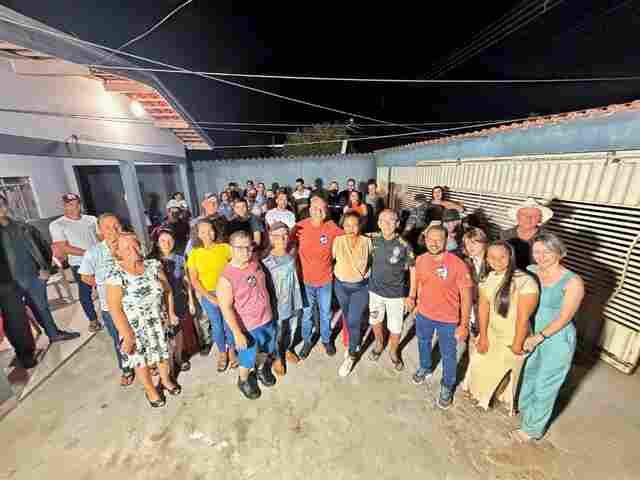 Deputado Ismael Crispin fortalece caminhada ao lado de apoiadores em Ouro Preto e Jaru