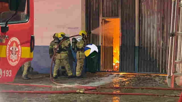 V&iacute;deo: inc&ecirc;ndio destr&oacute;i oficina de ve&iacute;culos na zona leste de Porto Velho