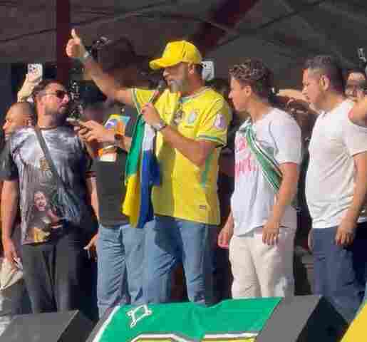 Bruno Scheid e Nikolas Ferreira levantam multid&atilde;o em Macap&aacute; pelo impeachment de Alexandre de Moraes
