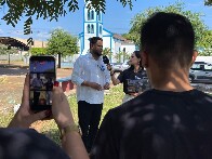 Samuel Costa apresenta propostas para turismo sustent&aacute;vel, industrializa&ccedil;&atilde;o e seguran&ccedil;a em Guajar&aacute;-Mirim