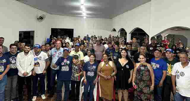 Deputado Ismael Crispin cumpre agenda produtiva com caminhada e grande reuni&atilde;o em Costa Marques