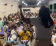 Márcia da Saúde e Pastor Evanildo reúnem mais de 500 pessoas e mostram força na Zona Leste de Porto Velho 