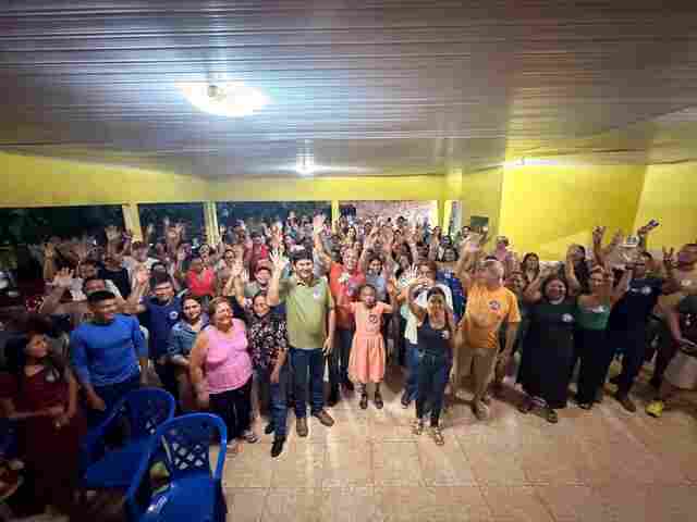 Em Guajar&aacute;-Mirim, deputado Ismael Crispin re&uacute;ne lideran&ccedil;as e destaca for&ccedil;a do trabalho que gera resultados