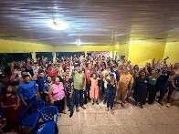 Em Guajar&aacute;-Mirim, deputado Ismael Crispin re&uacute;ne lideran&ccedil;as e destaca for&ccedil;a do trabalho que gera resultados
