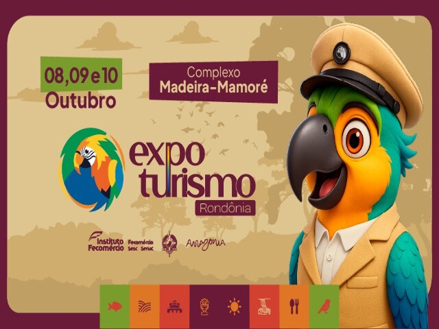 3ª Expo Turismo Rondônia será realizada no Complexo Madeira-Mamoré