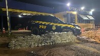 PRF apreende mais de 200 kg de drogas e prende tr&ecirc;s pessoas na BR-364