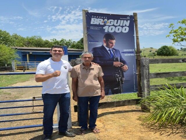 Braguin destaca defesa dos direitos dos militares da reserva durante caminhada por Rondônia