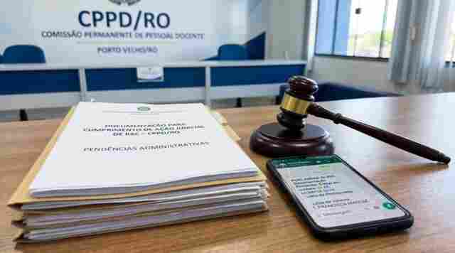 CPPD/RO convoca professores para complementa&ccedil;&atilde;o de documenta&ccedil;&atilde;o para cumprimento de a&ccedil;&atilde;o judicial do RSC