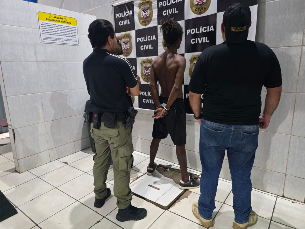 Polícia prende suspeito de estuprar e assassinar mulher em situação de rua