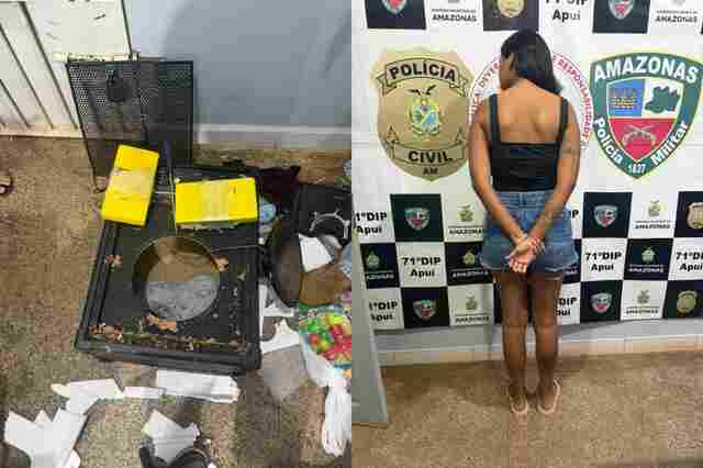 Droga escondida em micro-ondas leva pol&iacute;cia a descobrir remessas de entorpecentes para o Amazonas