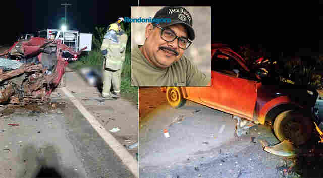 Motorista morre preso &agrave;s ferragens ap&oacute;s bater de frente em &ocirc;nibus na BR-319