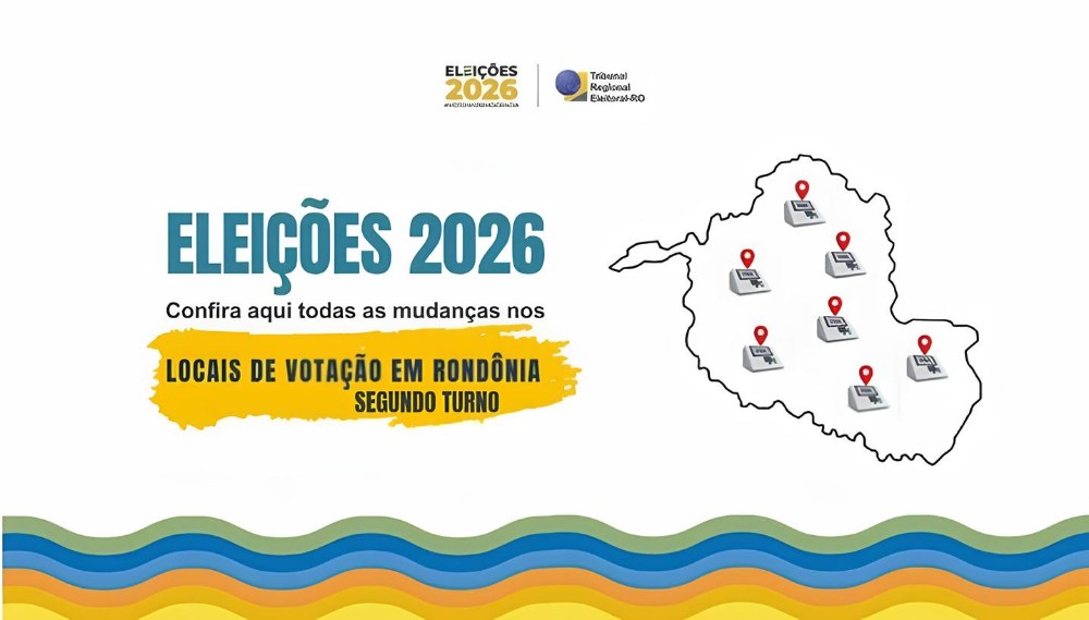 Segundo turno ter&aacute; mudan&ccedil;as em 12 se&ccedil;&otilde;es eleitorais de Rond&ocirc;nia; veja os novos locais