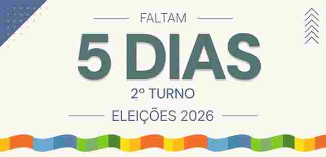 Faltam 5 dias: eleitores n&atilde;o podem ser presos a partir desta ter&ccedil;a