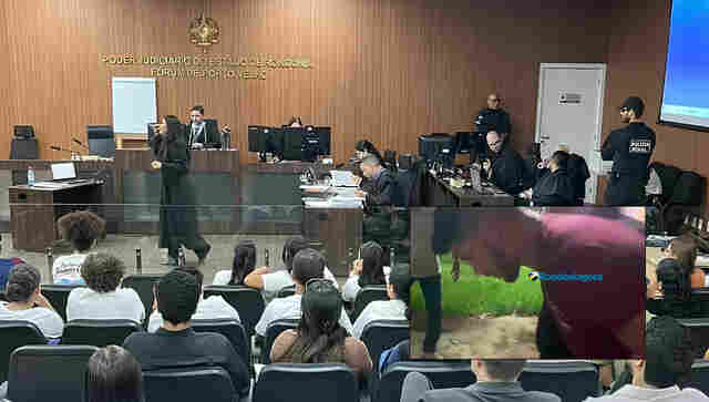 V&iacute;deo: criminoso que matou ex-companheira com filha no colo e executou namorado dela &eacute; condenado a 72 anos