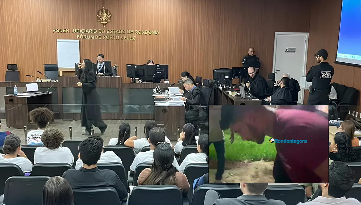 Vídeo: criminoso que matou ex-companheira com filha no colo e executou namorado dela é condenado a 72 anos