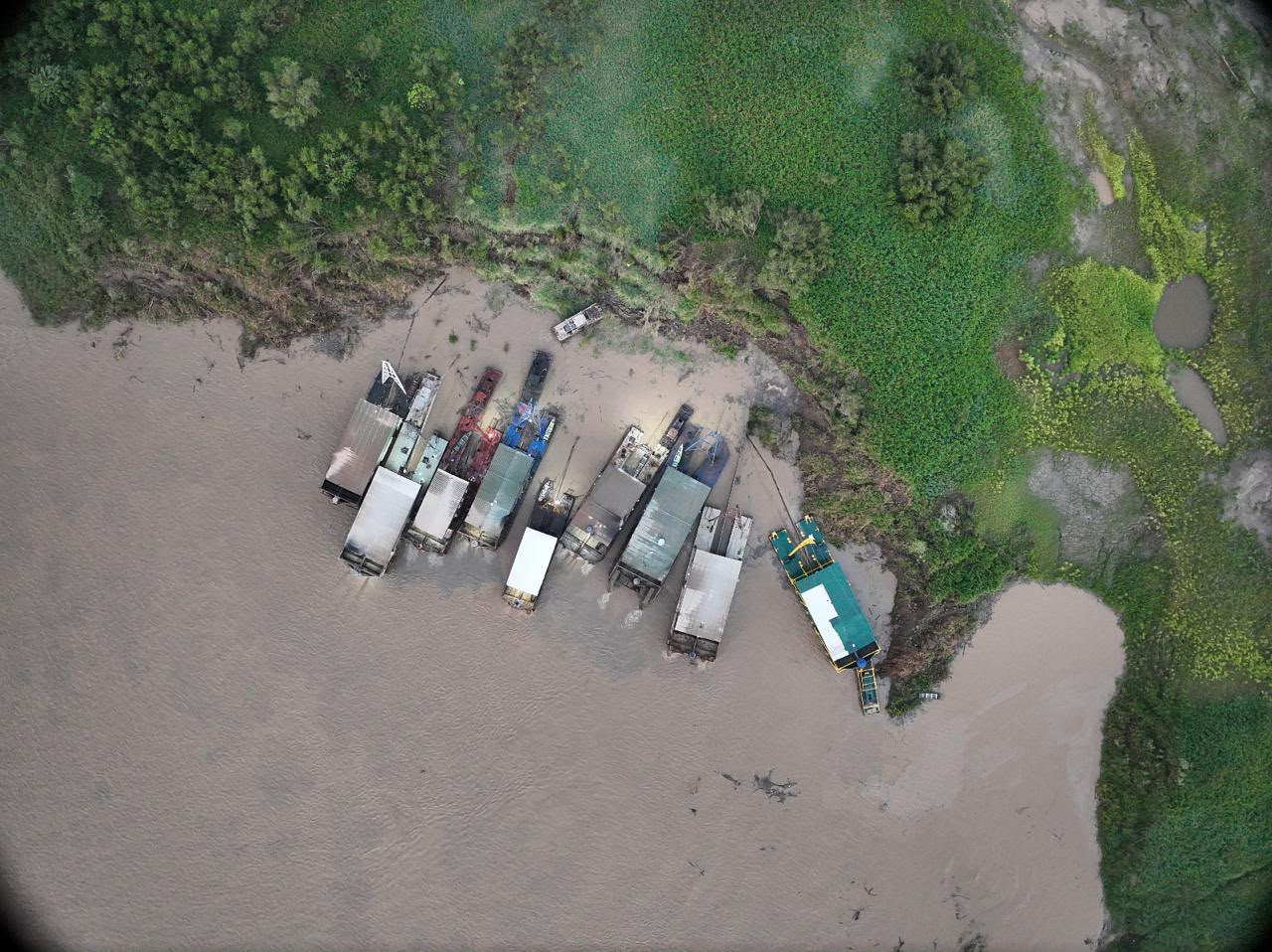 Operação contra garimpo ilegal atinge dragas de mais de R$ 4 milhões no rio Madeira